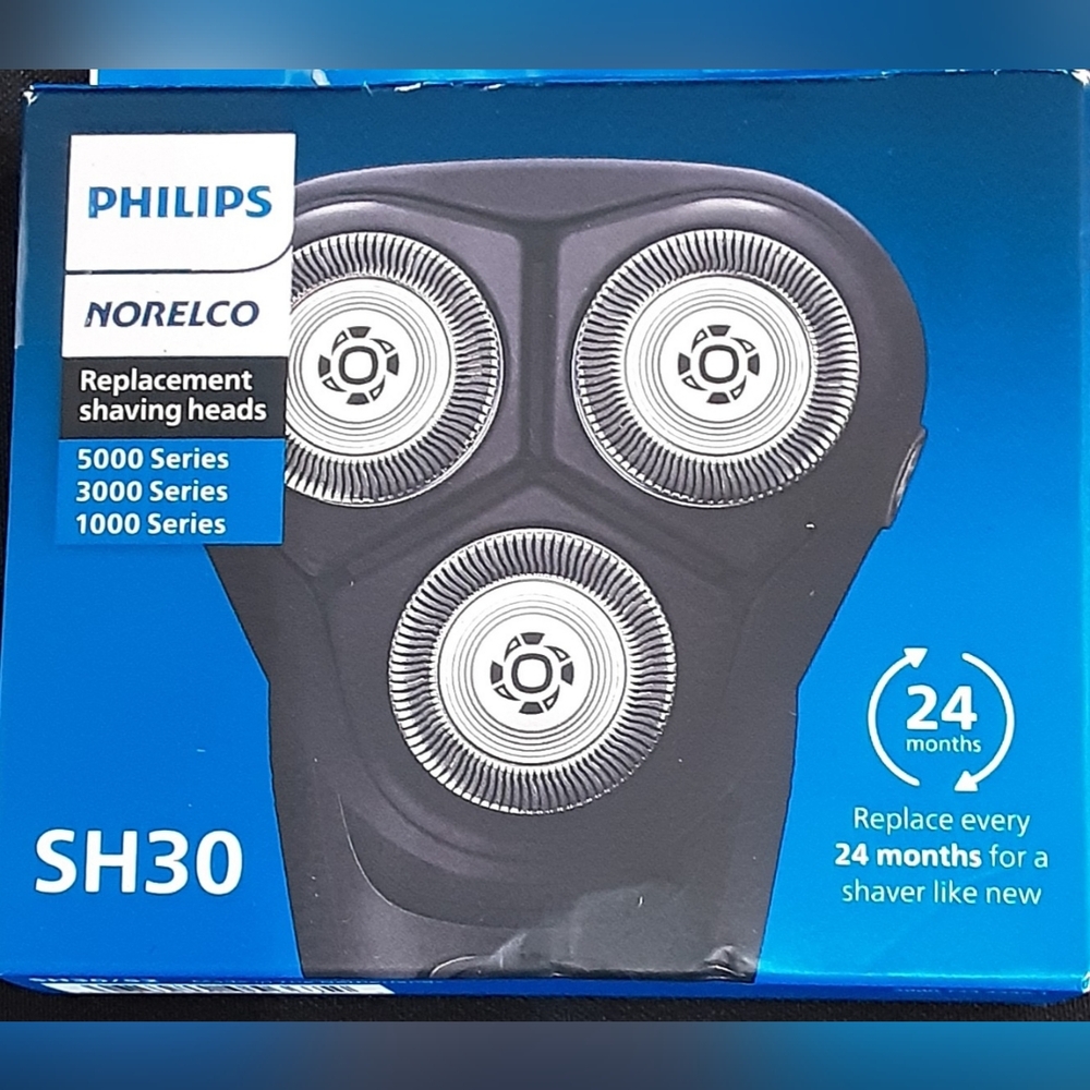 Replacement Shaving Heads - Black